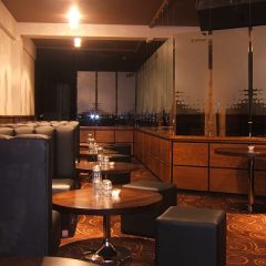 Completed VIP bar area